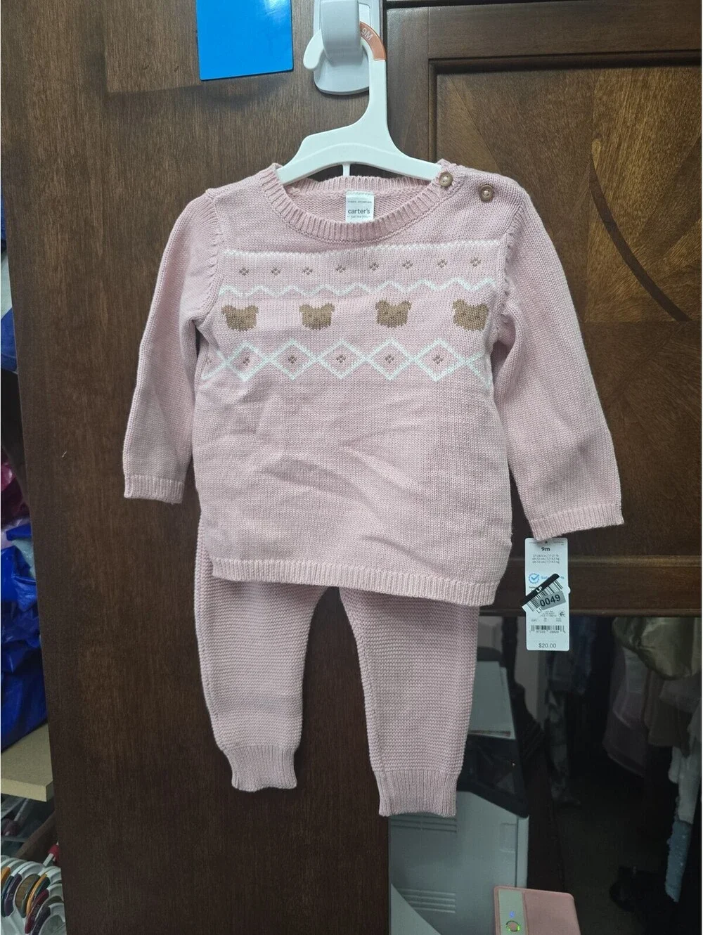 9m brand new sweater outfit from carter's item 49G5